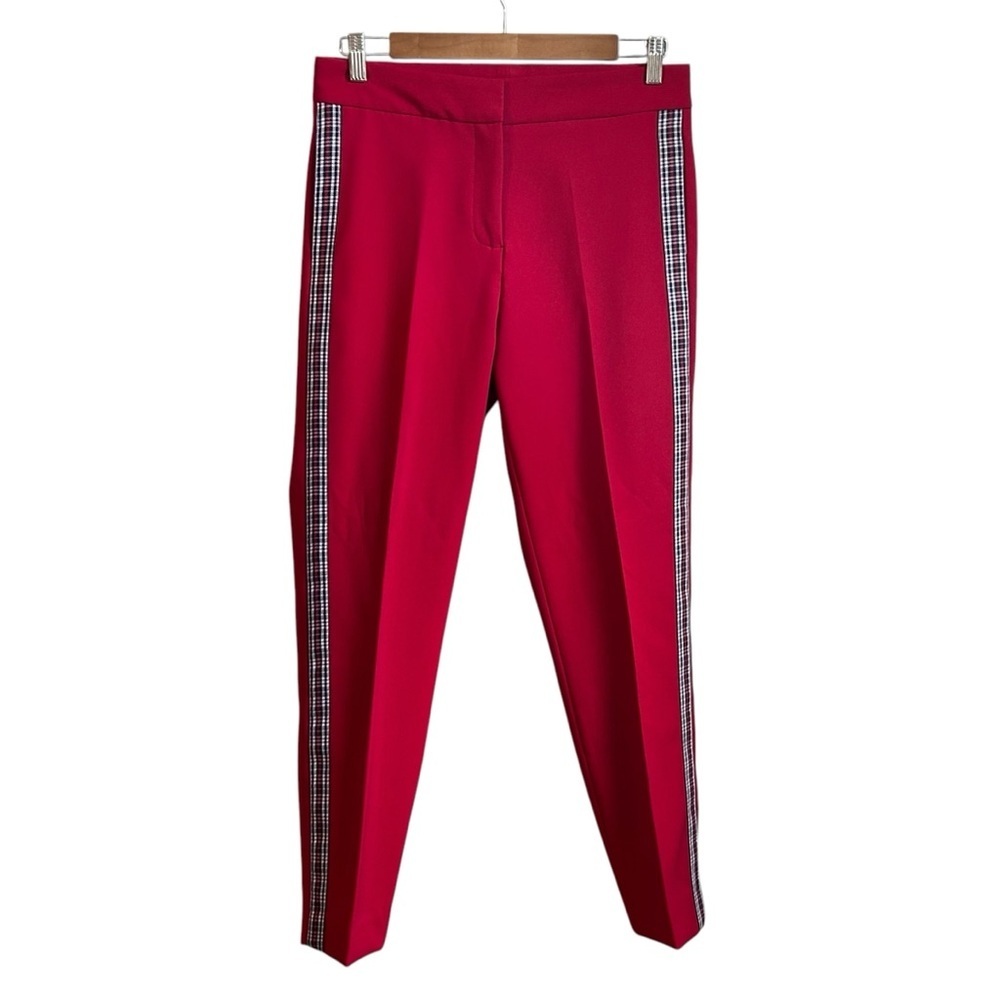 Ferrache MADE IN PORTUGAL Classic Skinny Trousers Dress Pant Women’s US 8 in Red